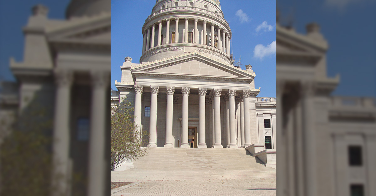 West Virginia Capitol Building after restoration by Graciano Corporation